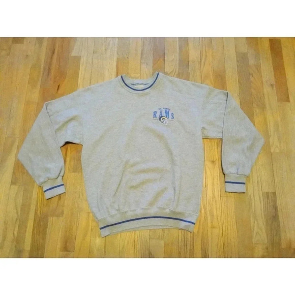 Vintage St Louis Rams Sweater Legends Athletic Men's Medium - Picture 9 of 11